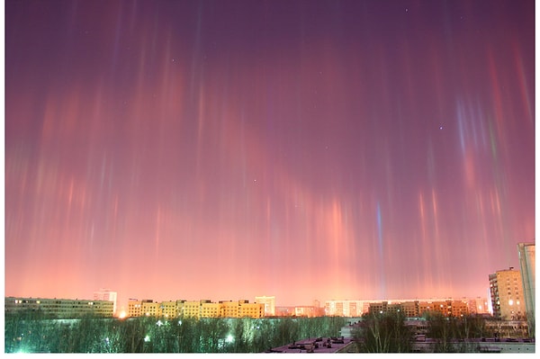 4. Световые колонны