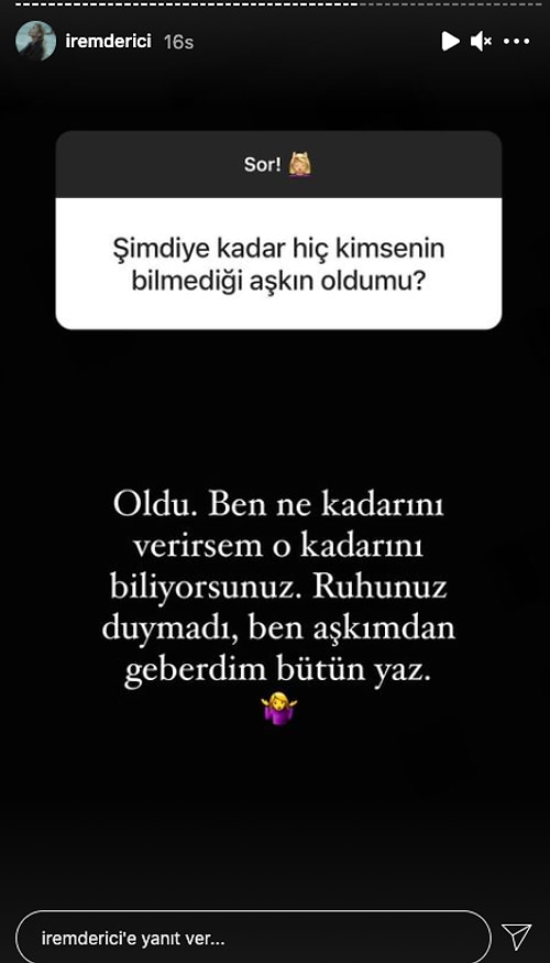 Instagram’da Soru-Cevap Yapan İrem Derici ‘Seks Her Yaşta Önemli mi’ Sorusuna Verdiği Cevapla Herkesi Güldürdü