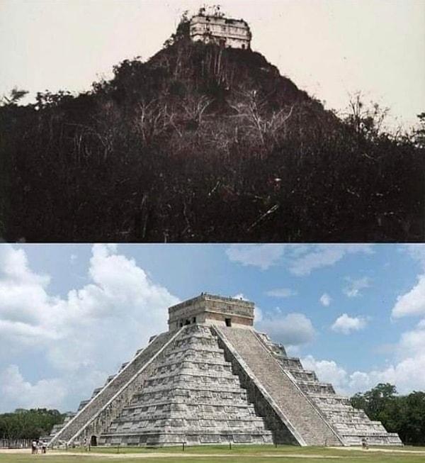 2. Kukulkan Tapınağı 1892 ve Günümüz