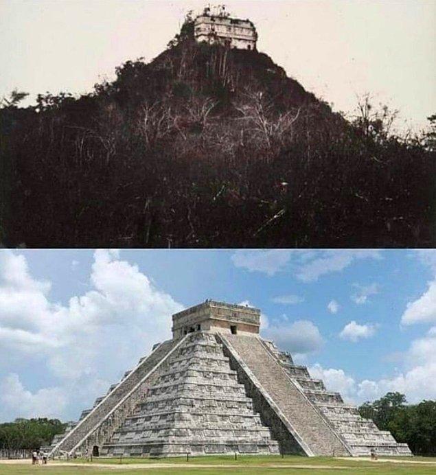 2. Kukulkan Tapınağı 1892 ve Günümüz