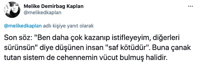 Durumun özeti bu anlayacağınız...Vatandaşa adaletli bir ücret dağıtımı yapıldığında herkes ihtiyacını karşılayabilir duruma getirildiğinde huzur bulunabiliyormuş. Bu çok ütopik de bir istek değil sanki...