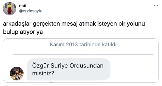 1. DM'den yürümede kanun kural yoktur, bilirsiniz. Karşısındakinin dikkatini çekebilmek için öyle cümlelere başvurur ki bazen insanlar şaşıp kalırsınız 😂 Hazırsanız başlıyoruz 👇