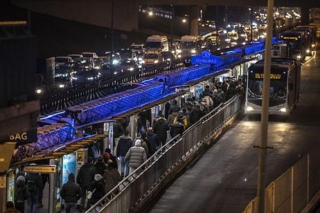 İstanbul'dan Akşam Manzaraları: Kısıtlama Öncesi Trafik Yavaşladı, Vatandaşlar Eve Ulaşma Telaşında