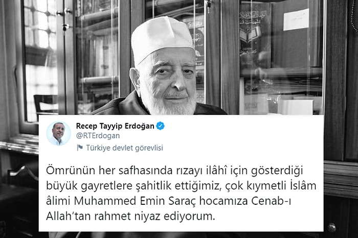 YÖK Başkanı Yekta Saraç'ın da Babasıydı: Hadis Alimi Emin Saraç Hayatını Kaybetti