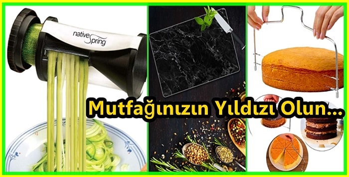 Yemek Videolarından Çıkamayanların Mutfağında Mutlaka Olması Gereken 21 Şey