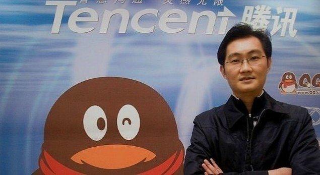 3. 1998'de Ma 27 yazındayken dört sınıf arkadaşıyla birlikte Tencent'i kurmuştur.