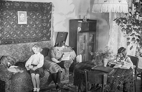 Квартира семьи рабочего в Магнитогорске