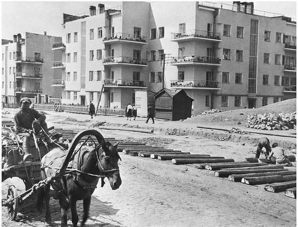 Дом-коммуна в Новосибирске, 1934 год