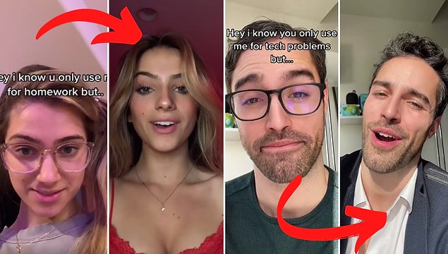 Kadın ve erkekler inek halleri ve seksi hallerini paylaştılar!