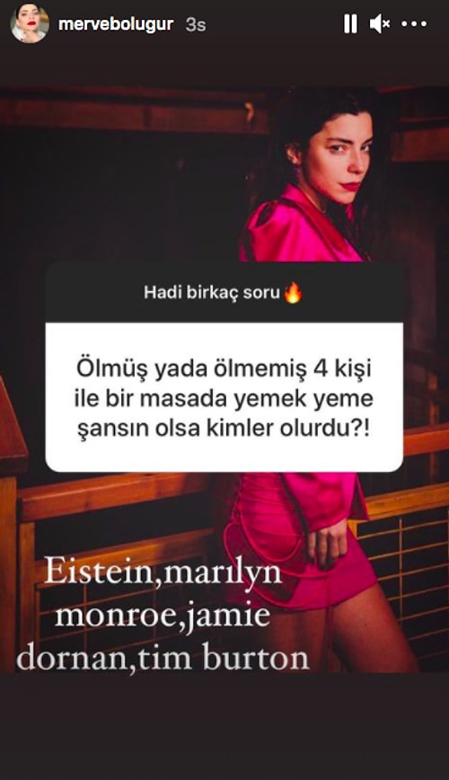 Canı Sıkılan Merve Boluğur Instagram'da Takipçileriyle Yaptığı Soru-Cevapta Işıl Işıl Tavsiyeler Verdi!