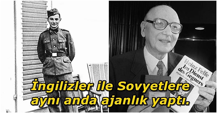 Böyle Vatanseverlik Görülmedi! 4 Farklı Ülkeye Ajanlık Yapan İsim: Heinz Felfe