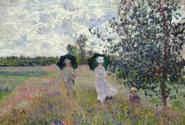 Monet'nin bu tablosuna baktığınızda ne görüyorsunuz?