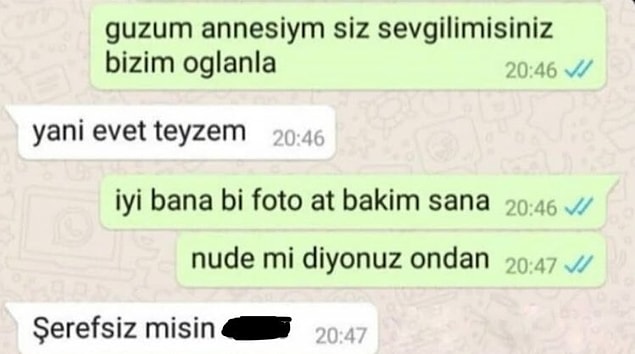 3. İnşallah böyle düşmemiştir ya, epey kötü taktik!