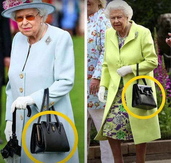 8. Kraliçe ile konuşmak için çantayı hangi koluna taktığına bakmalısınız!