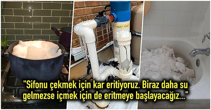 Teksas’ta Devam Eden Dondurucu Soğuğun Ardından Yaşadıkları Zorlukları Paylaşan 24 Bahtsız İnsan