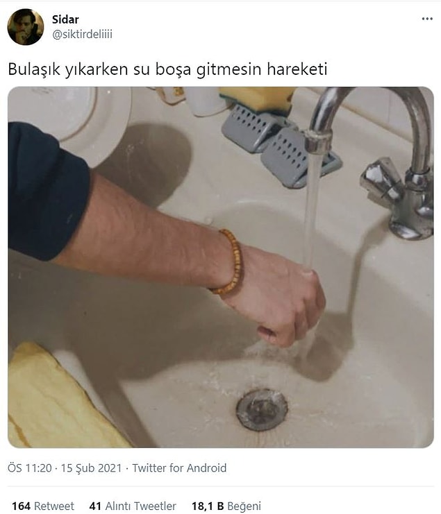8. İç rahatlatma hareketi.