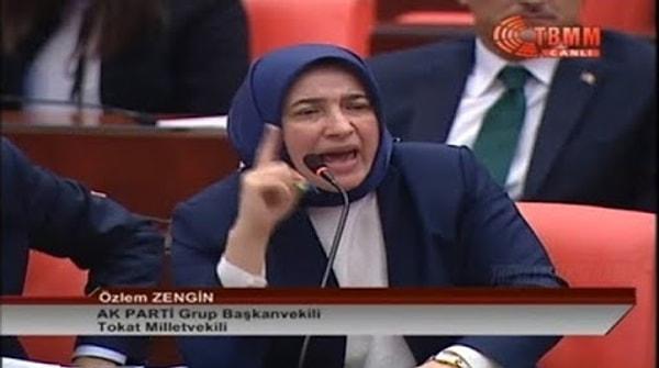 2. Yine mecliste yaptığı konuşmada "Bu ülkede AK Parti gelene kadar 'kadın' kelimesinin adı yoktu Türkiye’de" ifadelerini kullanmıştı.