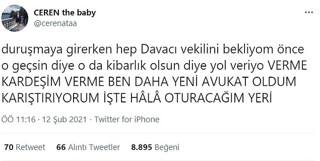 10. Davacı da nerede duracağını bilmiyordur belki.