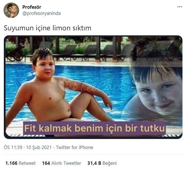 14. En azından psikolojik olarak iyi hissettiriyor.