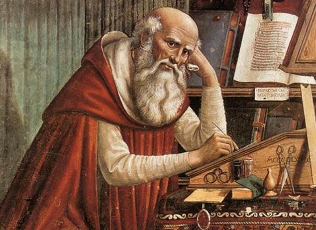 Saint Augustinus tanrıyı tam anlamıyla bilinemeyecek, kısmen ayırdına varılabilecek ama gerçek bir varlık olarak düşlüyor. Ona göre, bütün varlıkların var olma kaynağı tanrı.