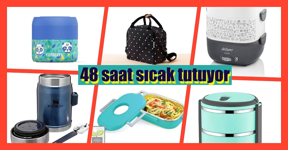 Dışarıdan Yemek İstemeyen Çalışanların İmdadına Yetişen 12 Yemek Termosu