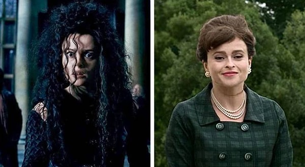 3. Хелена Бонэм Картер в "Гарри Поттере" и сериале "Корона"