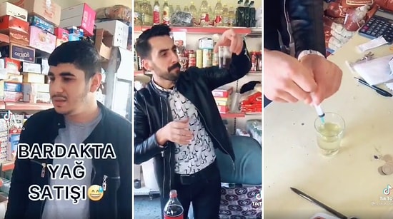 İzahı Olmayan Şeyin Mizahı Olurmuş: Bardakta Yağ, Tane ile Bebek Bezi Satılmasını TikTok Mizahına Uyarladılar