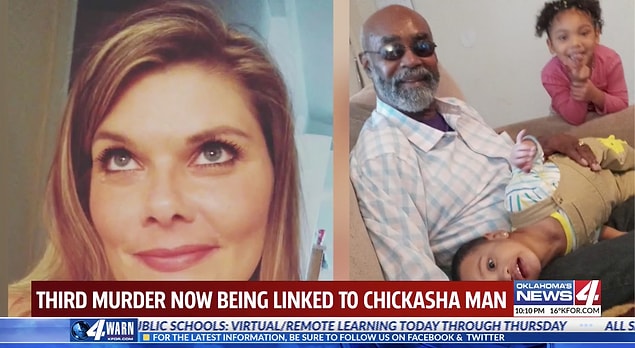 Polisten yapılan açıklamada, Chickasha kentinde yaşayan Anderson’un, komşusunu öldürdüğü gece, dayısı Leon Pye ve onun dört yaşındaki torunu Kaeos Yates’i de bıçaklayarak öldürdüğü, halası Delsie Pye’ı da yaraladığı bilgisi paylaşıldı.
