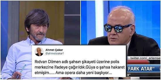 Ağır Toplar Savaşta! Rıdvan Dilmen Şikayet Etti, Ahmet Çakar İfadeye Çağrıldı