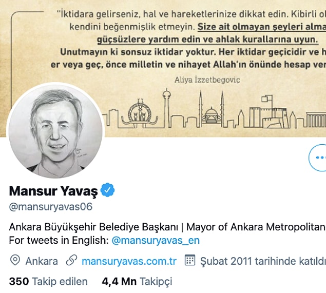 Ardından Zehra'nın çizdiği portreyi profil fotoğrafı yaptı.