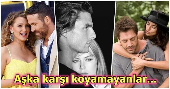 Film Setinden Nikah Masasına... Yer Aldıkları Yapımların Çekimlerinde Aşık Olup Evlenen 15 Ünlü Çift