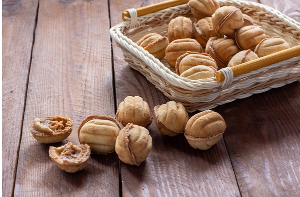 3. Орехи со сгущенкой.