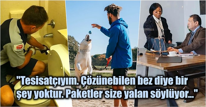 Mesleklerindeki Sırları Ortaya Dökerek Her Şeyin Altında Bir Bit Yeniği Aramamıza Sebep Olacak 17 Kişi