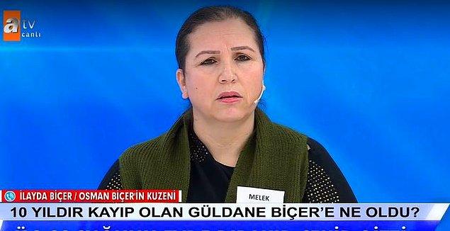 Ardından da eşinin babasını durumu anlatmak için aramış fakat Güldane Biçer'in yakınları programda 17 Eylül'de değil, 19 Eylül'de aradığını söyleyerek bu ifadeyi en başta reddetti.