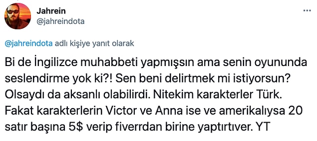Ardından bu mesaja tek tek cevap verdi.
