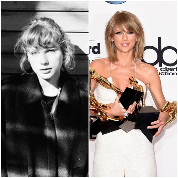 24. Taylor Swift 31 ve 25 yaşındayken.