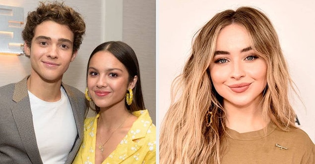 Şarkıda geçen "sarışın ve benden oldukça büyük kız"ın da haliyle Sabrina Carpenter olduğu ortadaydı.