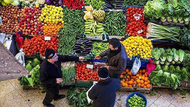 'Sebze meyve fiyatları yüzde 9,52 arttı'
