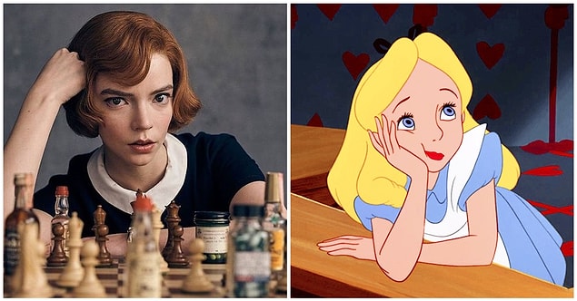 Alice ve Beth Harmon Benzerliği