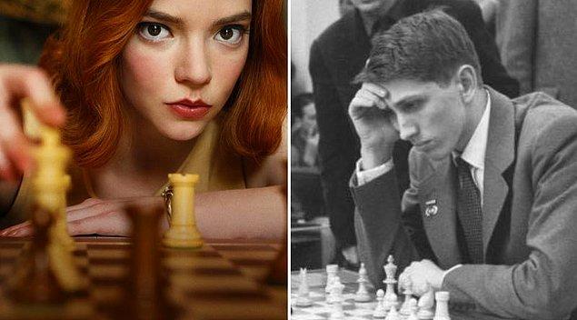Beth Harmon ve Bobby Fischer