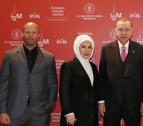 Hollywood Yıldızları Jason Statham ve Guy Ritchie, Cumhurbaşkanı Recep Tayyip Erdoğan'ın Doğum Gününü Kutladı