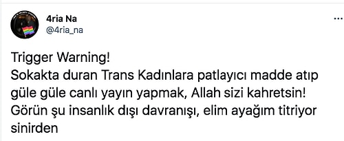 Trans Kadınların Üstüne Yanıcı Madde Atıp Arabayla Kaçan Kişiler O Anları TikTok'tan Canlı Yayınladı