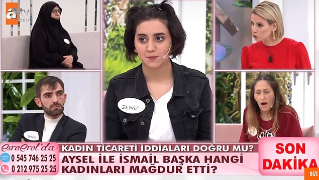 O günden sonra neler olduğu ise Zeynep bulunduktan sonra ortaya çıktı. Zeynep'in anlattığına göre kaçtığı gün Esenyurt meydanında oturup ağlarken bir kadın ona yanaşmış ve sorununun ne olduğunu sorup Zeynep'i evine götürmüştü.