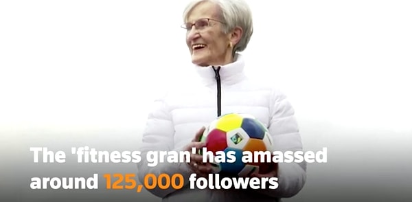4. К настоящему моменту у фитнес-бабушки набралось 125 тыс. подписчиков в ТикТоке, и их число продолжает стремительно расти.