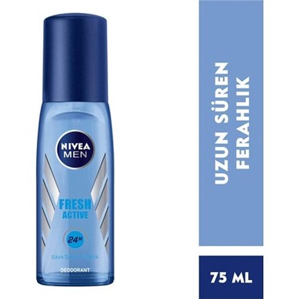 5. Fiyatı 22 TL'den 10 TL'ye düşünce kapış kapış gitmiş Nivea'nın bu sprey deodorantı.
