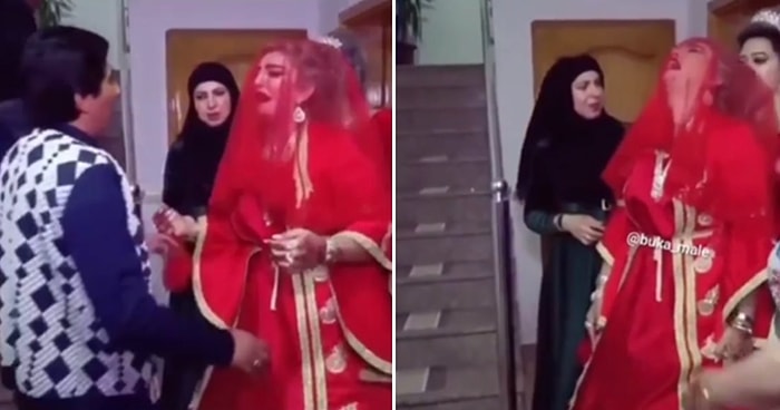 Evlendiği İçin Hüngür Hüngür Ağlayan Gelin