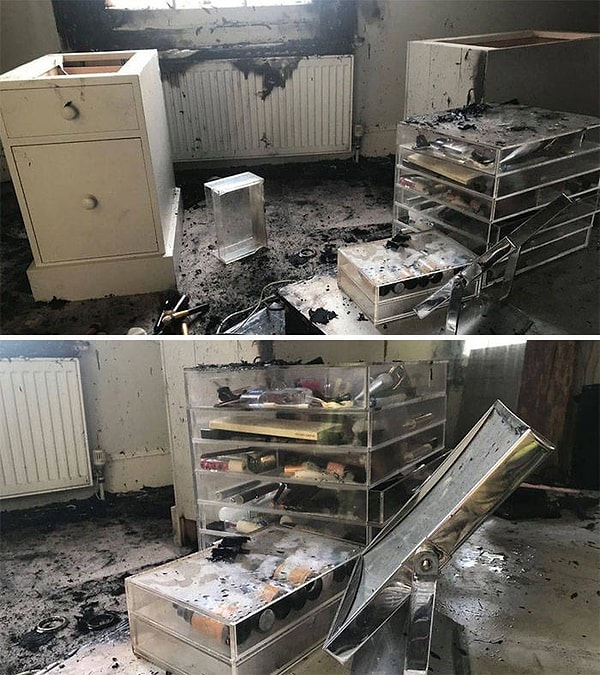 9. “Огонь в доме начался под воздействием солнца, отражающегося от зеркала в спальне.”