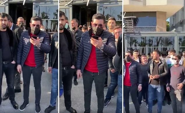 O duyuruyu ise Midyeci Ahmet, Instagram hesabından 'Yorumu size bıraktım' diyerek paylaştı.