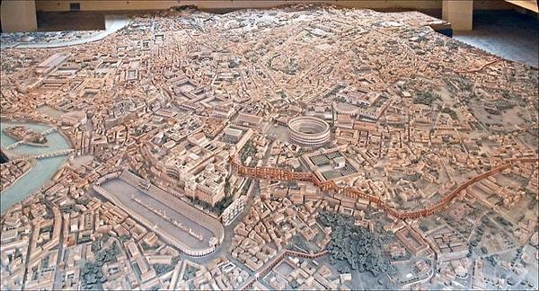 11. Antik Roma'nın birebir üç boyutlu haritalanmış hali...