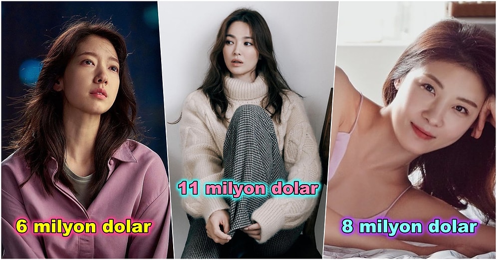 Bu Rakamlara İnanamayacaksınız! Ekranlarda Görüp Hayran Kaldığımız En Zengin Kore Dizisi Aktrisleri